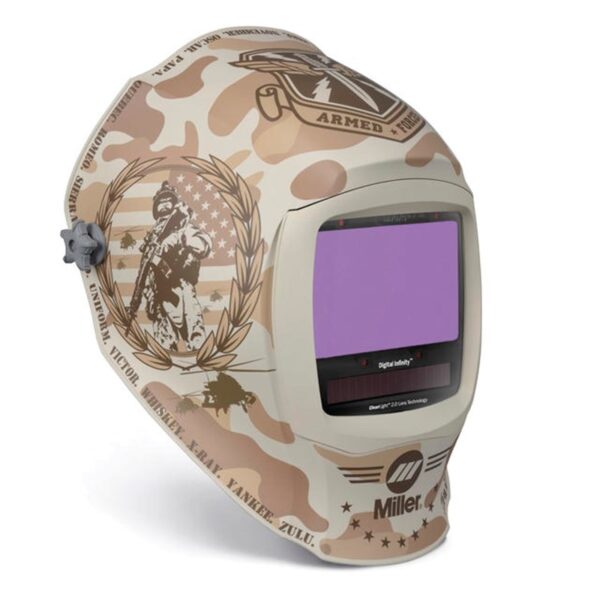 Miller Digital Infinity™ Series, 'Honor™', Auto-Darkening Welding Helmet #280054 - Image 2