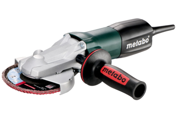 METABO 910 WATT ELECTRONIC FLAT-HEAD ANGLE GRINDER WEF9-125