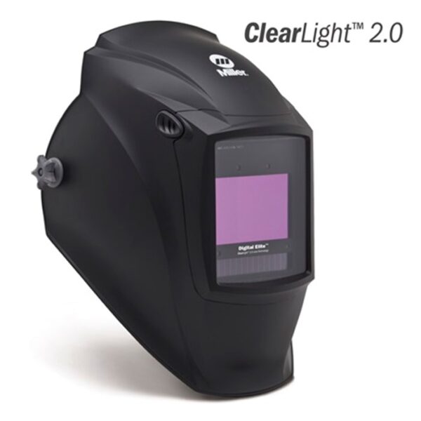 Miller Digital Elite™, Black (QR), Clearlight 2.0 Welding Helmet #289755 - Image 2