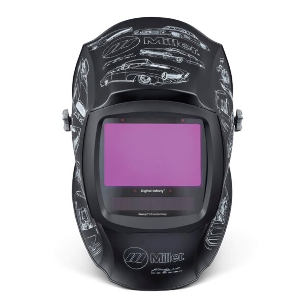 Miller Digital Infinity™, '22 Custom Kindig-it, ClearLight 2.0 Welding Helmet #292933