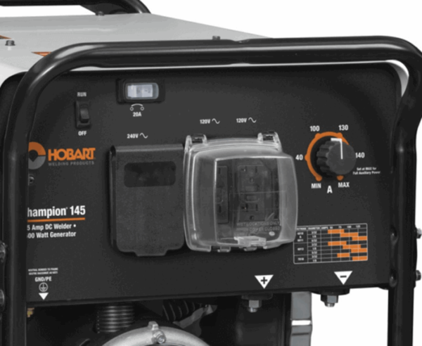 Hobart Champion® 145 DC Welder #500563 / 4500 Watt AC Generator - Image 5