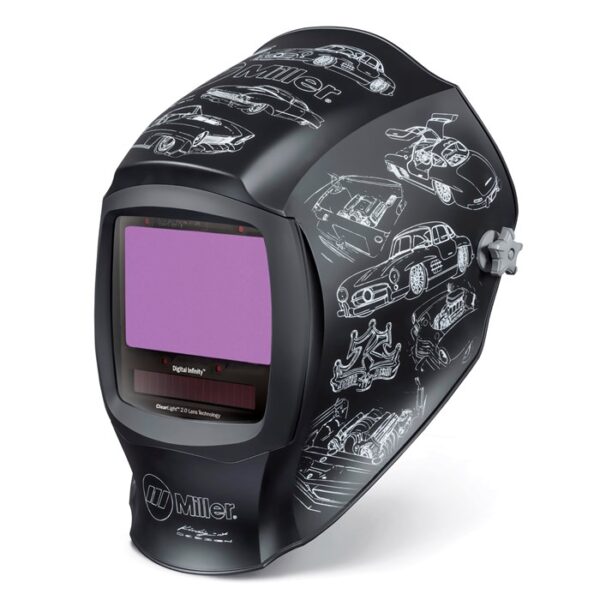 Miller Digital Infinity™, '22 Custom Kindig-it, ClearLight 2.0 Welding Helmet #292933 - Image 2