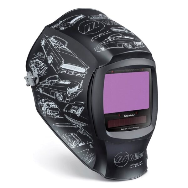 Miller Digital Infinity™, '22 Custom Kindig-it, ClearLight 2.0 Welding Helmet #292933 - Image 3