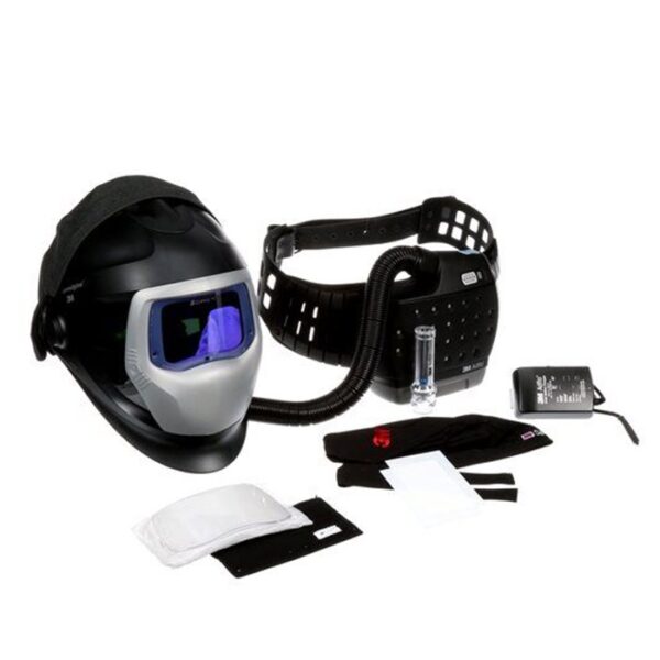 3M Adflo PAPR with 3M Speedglas Welding Helmet 9100-Air, HE Filter, Li Ion Batt, ADF 9100XXi, 1/C Part #35-1101-30iSW - Image 2