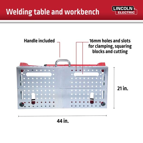 Lincoln Electric Portable Welding Table and Workbench #K5334-1 - Image 7