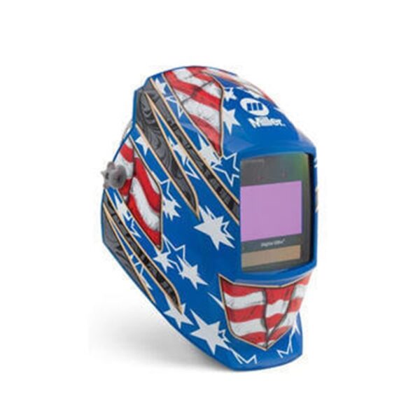 Miller Digital Elite Autodarkening Welding Helmet-Stars and Stripes #281002