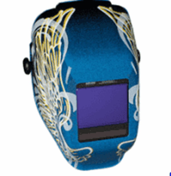 Jackson Safety - Halo X Gold Wings 46111 TrueSight II Digital Variable ADF Welding Helmet