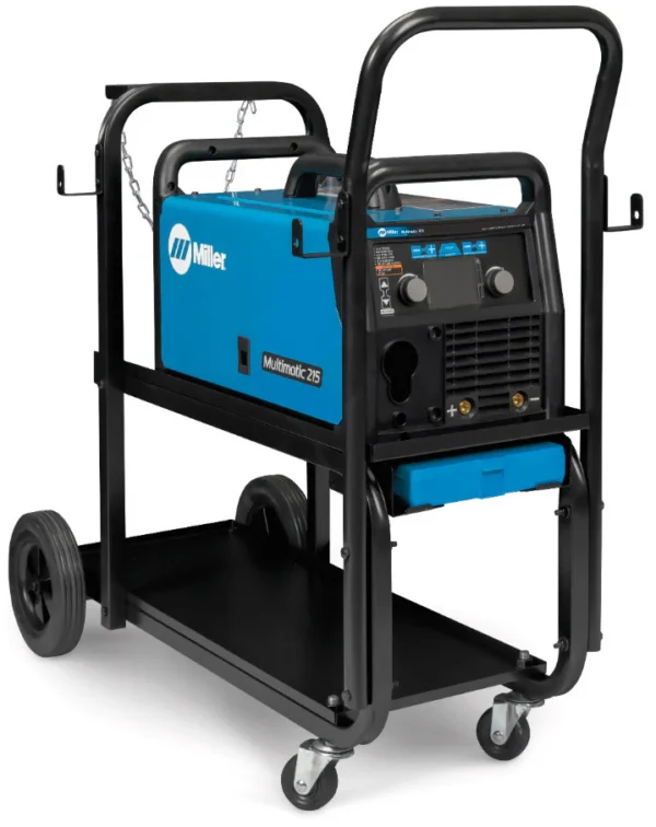 Miller Multimatic 215 Multiprocess Welder w/ Welding Cart 951000001 - Image 3