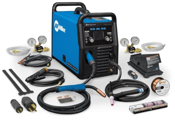 Miller Multimatic 220 AC/DC w/Dual Cylinder Cart & Wireless Foot Control 951000104 - Image 4