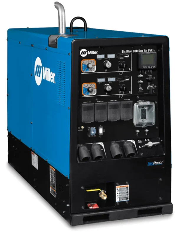 Miller Big Blue 800 Duo Air Pak (Deutz) Diesel Welder w/ArcReach