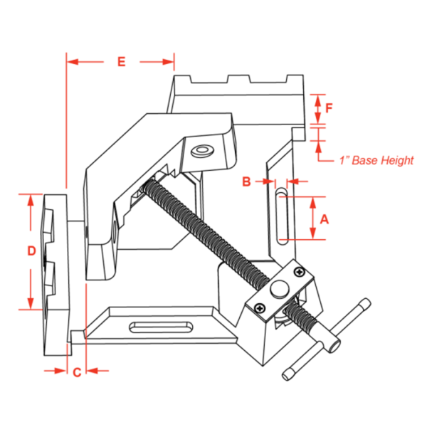 Strong Hand Welding Clamp (3 Axis) #WAC35-SW & #WAC45-SW - Image 2